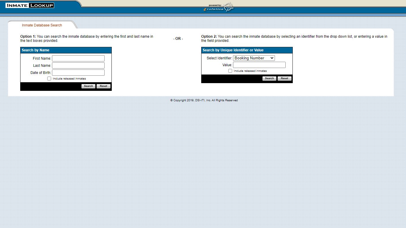 Inmate Lookup Tool - Escambia County Corrections
